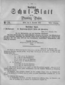 Amtliches Schul-Blatt f&uuml;r die Provinz Posen 1875.12.11 Jg.8 Nr24