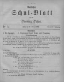 Amtliches Schul-Blatt f&uuml;r die Provinz Posen 1881.02.12 Jg.14 Nr3
