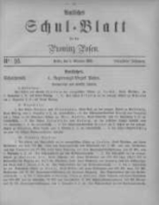Amtliches Schul-Blatt f&uuml;r die Provinz Posen 1881.10.06 Jg.14 Nr16
