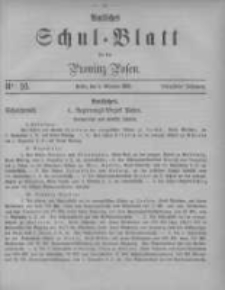 Amtliches Schul-Blatt für die Provinz Posen 1881.10.06 Jg.14 Nr16