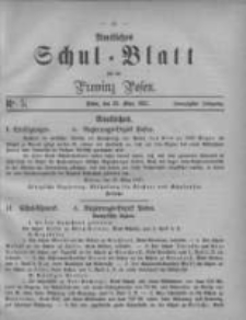 Amtliches Schul-Blatt für die Provinz Posen 1887.03.28 Jg.20 Nr5