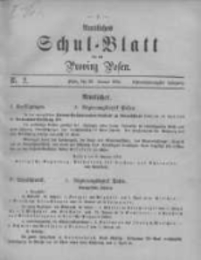 Amtliches Schul-Blatt für die Provinz Posen 1895.01.20 Jg.28 Nr2