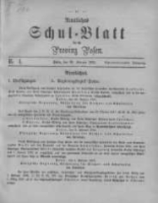 Amtliches Schul-Blatt für die Provinz Posen 1895.02.20 Jg.28 Nr4