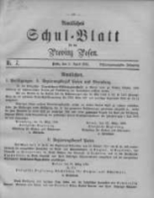 Amtliches Schul-Blatt für die Provinz Posen 1895.04.05 Jg.28 Nr7