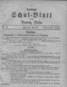 Amtliches Schul-Blatt für die Provinz Posen 1895.05.05 Jg.28 Nr9