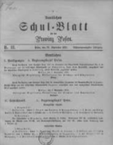 Amtliches Schul-Blatt für die Provinz Posen 1895.09.20 Jg.28 Nr18