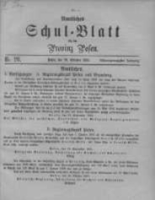 Amtliches Schul-Blatt für die Provinz Posen 1895.10.20 Jg.28 Nr20
