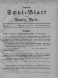 Amtliches Schul-Blatt f&uuml;r die Provinz Posen 1916.06.05 Jg.49 Nr11