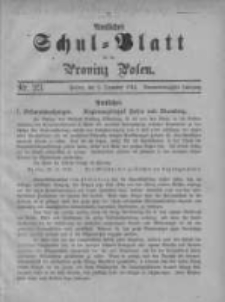 Amtliches Schul-Blatt für die Provinz Posen 1916.12.05 Jg.49 Nr23