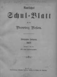 Amtliches Schul-Blatt für die Provinz Posen 1917.01.05 Jg.50 Nr1