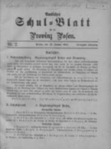 Amtliches Schul-Blatt f&uuml;r die Provinz Posen 1917.01.20 Jg.50 Nr2