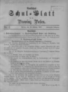 Amtliches Schul-Blatt f&uuml;r die Provinz Posen 1917.02.20 Jg.50 Nr4
