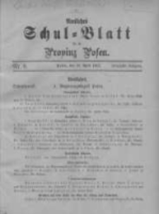 Amtliches Schul-Blatt für die Provinz Posen 1917.04.20 Jg.50 Nr8