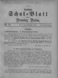 Amtliches Schul-Blatt f&uuml;r die Provinz Posen 1917.12.05 Jg.50 Nr23