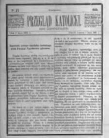 Przegląd Katolicki. 1881.07.07 R.19 nr27