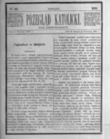 Przegląd Katolicki. 1881.09.08 R.19 nr36