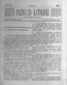 Przegląd Katolicki. 1881.10.20 R.19 nr42
