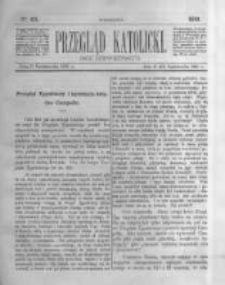 Przegląd Katolicki. 1881.10.27 R.19 nr43