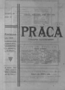 Praca: ilustrowany tygodnik popularny, poświęcony nauce - literaturze - sztuce - sprawom społecznym - godziwej rozrywce. 1923.05.13 R.27 nr19