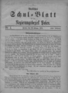Amtliches Schulblatt für den Regierungsbezirk Posen 1918.02.20 Jg.1 Nr4