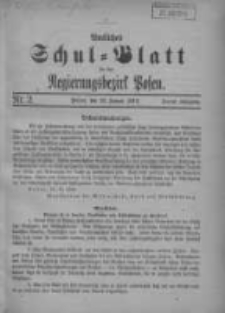 Amtliches Schulblatt für den Regierungsbezirk Posen 1919.01.20 Jg.1 Nr2