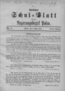 Amtliches Schulblatt für den Regierungsbezirk Posen 1919.03.05 Jg.2 Nr5