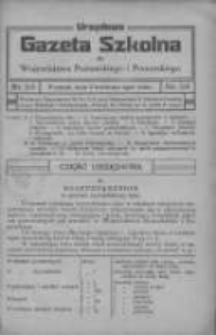 Urzędowa Gazeta Szkolna dla Województwa Poznańskiego i Pomorskiego 1920.04.06 Nr5/6