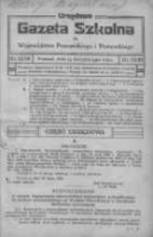 Urzędowa Gazeta Szkolna dla Województwa Poznańskiego i Pomorskiego 1920.08.24 Nr13/14