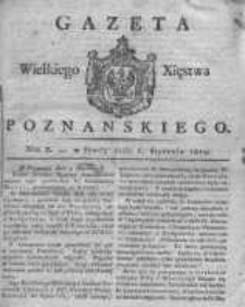 Gazeta Wielkiego Xięstwa Poznańskiego 1819.01.06 Nr2