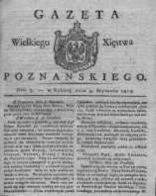 Gazeta Wielkiego Xięstwa Poznańskiego 1819.01.09 Nr3