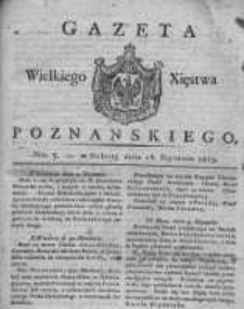 Gazeta Wielkiego Xięstwa Poznańskiego 1819.01.16 Nr5