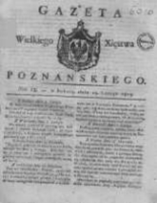 Gazeta Wielkiego Xięstwa Poznańskiego 1819.02.13 Nr13