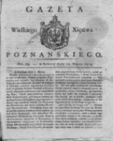 Gazeta Wielkiego Xięstwa Poznańskiego 1819.03.20 Nr23