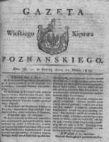 Gazeta Wielkiego Xięstwa Poznańskiego 1819.05.12 Nr38