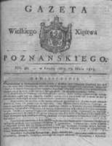 Gazeta Wielkiego Xięstwa Poznańskiego 1819.05.19 Nr40