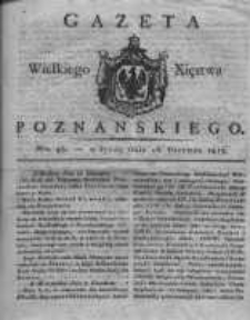 Gazeta Wielkiego Xięstwa Poznańskiego 1819.06.16 Nr48