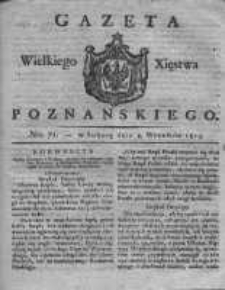 Gazeta Wielkiego Xięstwa Poznańskiego 1819.09.04 Nr71