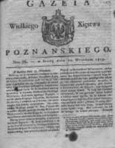 Gazeta Wielkiego Xięstwa Poznańskiego 1819.09.22 Nr76