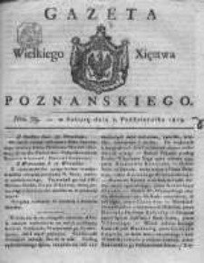 Gazeta Wielkiego Xięstwa Poznańskiego 1819.10.02 Nr79