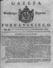 Gazeta Wielkiego Xięstwa Poznańskiego 1819.10.09 Nr81