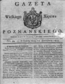 Gazeta Wielkiego Xięstwa Poznańskiego 1819.11.24 Nr94