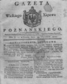 Gazeta Wielkiego Xięstwa Poznańskiego 1821.01.24 Nr7