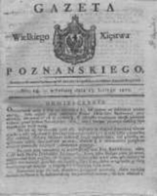 Gazeta Wielkiego Xięstwa Poznańskiego 1821.02.17 Nr14