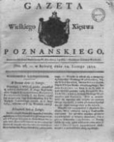 Gazeta Wielkiego Xięstwa Poznańskiego 1821.02.24 Nr16