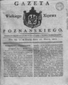 Gazeta Wielkiego Xięstwa Poznańskiego 1821.03.21 Nr23