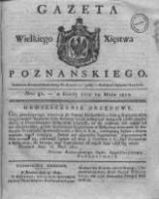 Gazeta Wielkiego Xięstwa Poznańskiego 1821.05.23 Nr41