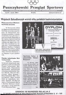 Puszczykowski Przegląd Sportowy 2004 Nr5(15)