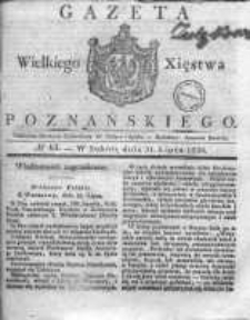 Gazeta Wielkiego Xięstwa Poznańskiego 1830.07.31 Nr61