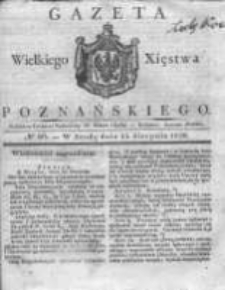 Gazeta Wielkiego Xięstwa Poznańskiego 1830.08.25 Nr68