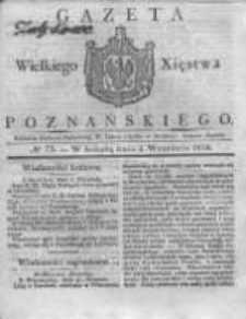 Gazeta Wielkiego Xięstwa Poznańskiego 1830.09.04 Nr71